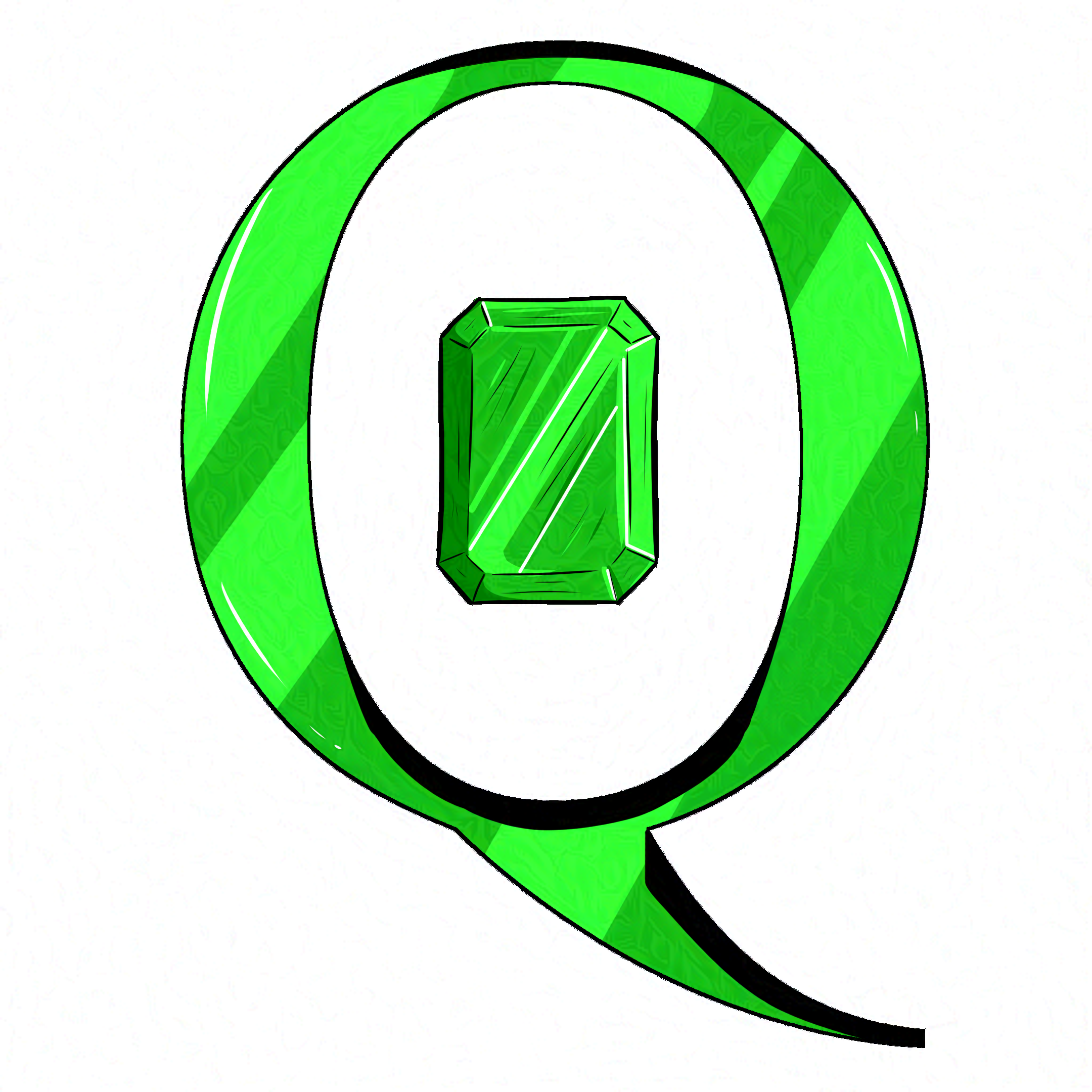 An emerald queen icon.